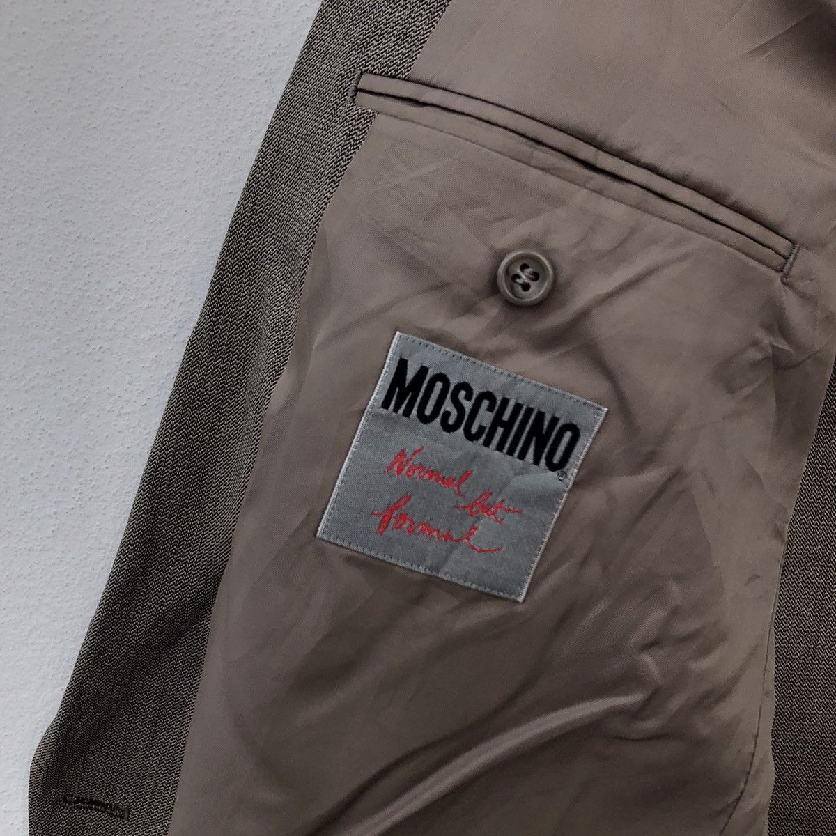 Japanese Brand MOSCHINO DOUBLE BREAST CASUAL COAT Size US M / EU 48-50 / 2 - 9 Thumbnail