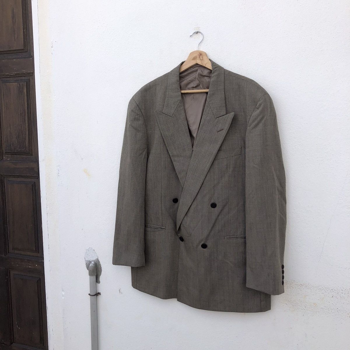 Japanese Brand MOSCHINO DOUBLE BREAST CASUAL COAT Size US M / EU 48-50 / 2 - 3 Thumbnail