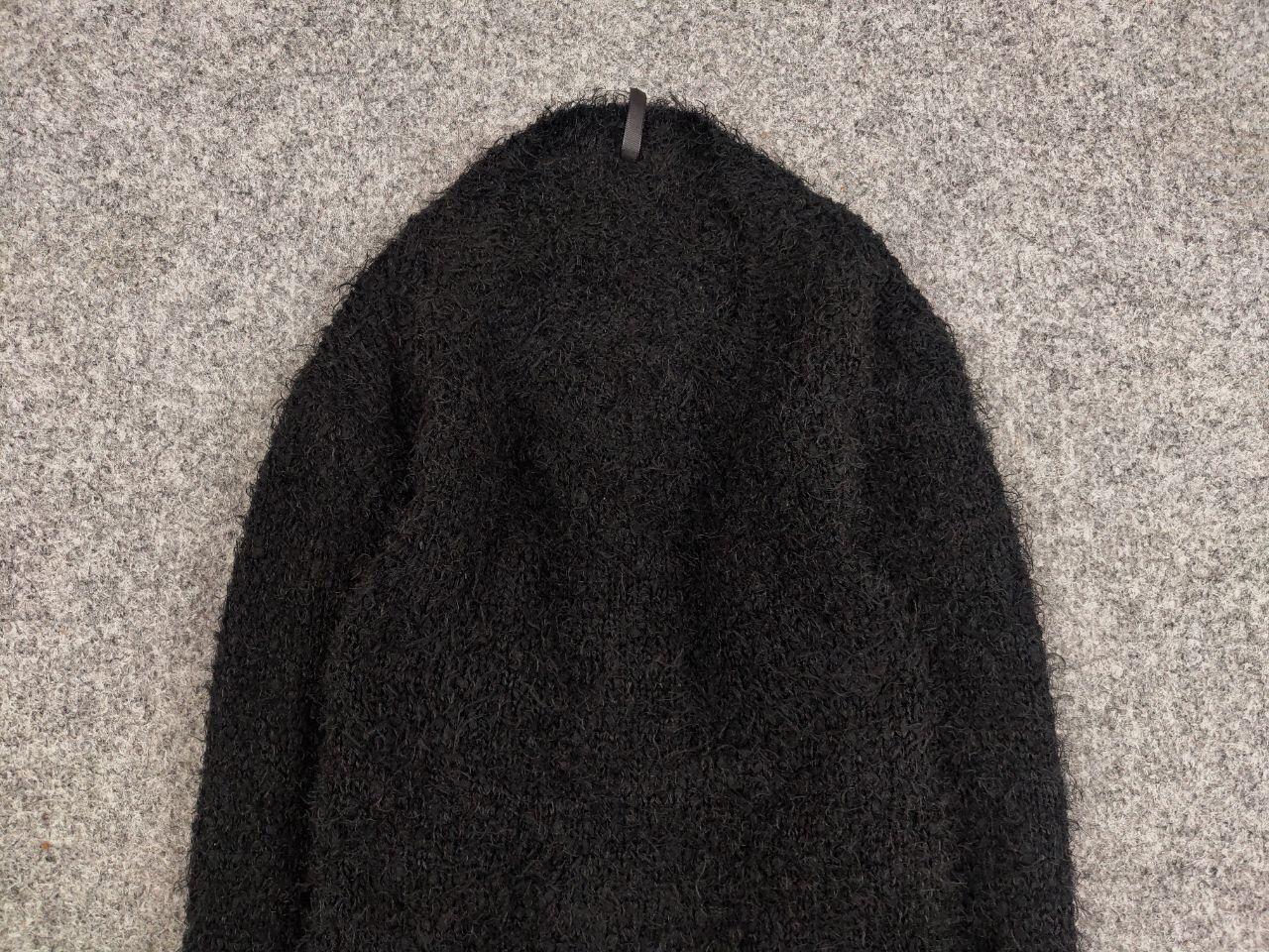 Japanese Brand Vintage Japanese Black Mohair Style Fuzzy Crewneck Sweater Size US S / EU 44-46 / 1 - 8 Thumbnail