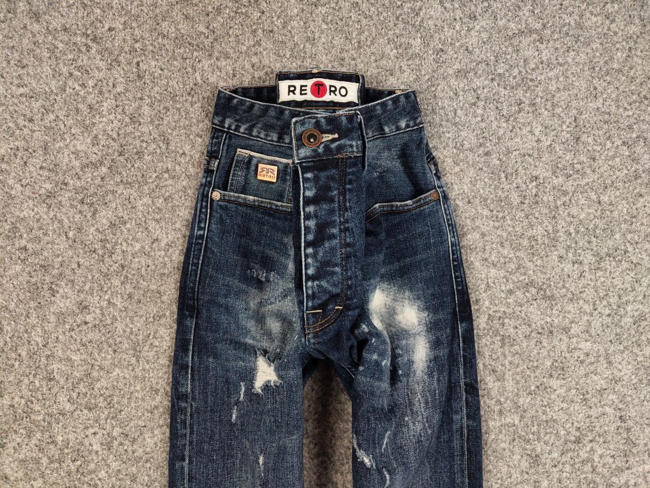 Japanese Brand Vintage 90's Retro Japanese Selvedge Distressed Denim Jeans Size US 31 - 8 Thumbnail