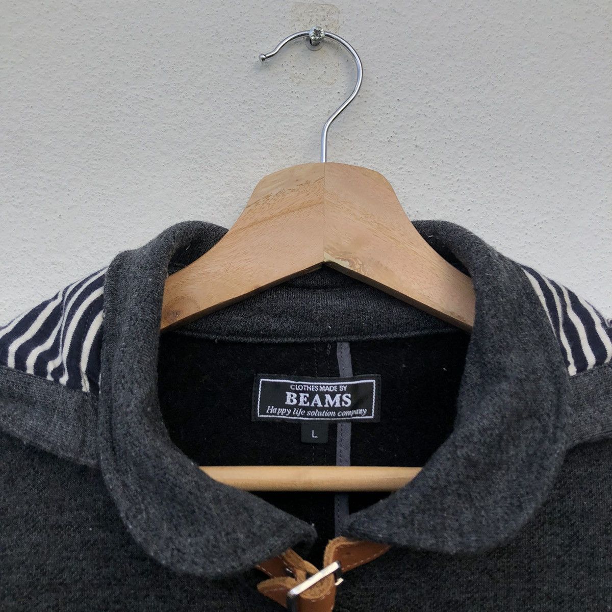 Beams Plus BUTTON JACKET BEAMS FABRIC OF JAPAN Size US L / EU 52-54 / 3 - 8 Thumbnail