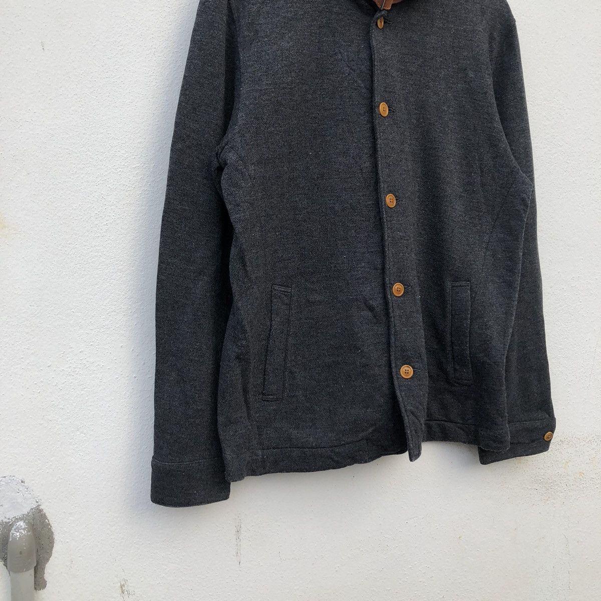 Beams Plus BUTTON JACKET BEAMS FABRIC OF JAPAN Size US L / EU 52-54 / 3 - 4 Thumbnail