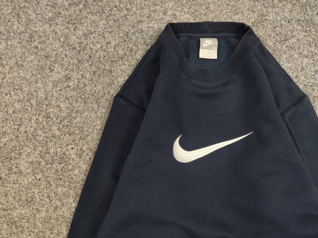Nike Vintage 90's Nike Center Swoosh Women's Crewneck Sweatshirt Size M / US 6-8 / IT 42-44 - 11 Thumbnail