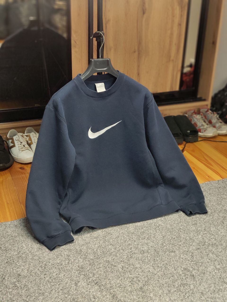 Nike Vintage 90's Nike Center Swoosh Women's Crewneck Sweatshirt Size M / US 6-8 / IT 42-44 - 20 Thumbnail