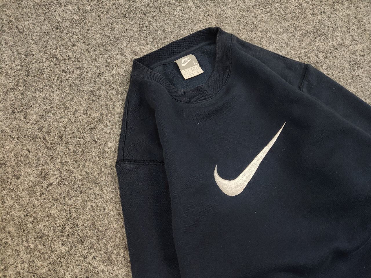 Nike Vintage 90's Nike Center Swoosh Women's Crewneck Sweatshirt Size M / US 6-8 / IT 42-44 - 7 Thumbnail