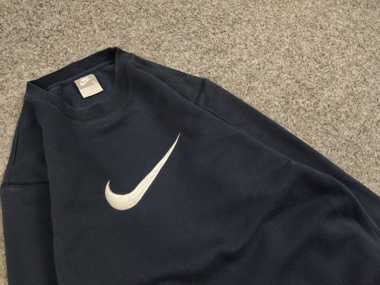 Nike Vintage 90's Nike Center Swoosh Women's Crewneck Sweatshirt Size M / US 6-8 / IT 42-44 - 12 Thumbnail
