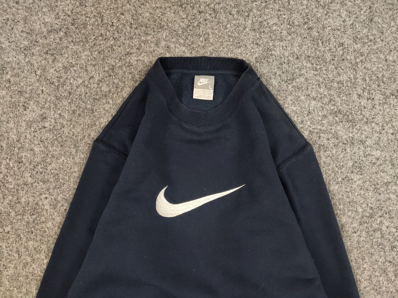 Nike Vintage 90's Nike Center Swoosh Women's Crewneck Sweatshirt Size M / US 6-8 / IT 42-44 - 8 Thumbnail