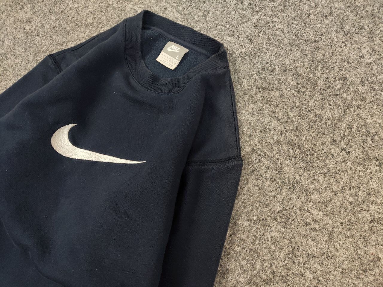 Nike Vintage 90's Nike Center Swoosh Women's Crewneck Sweatshirt Size M / US 6-8 / IT 42-44 - 4 Thumbnail