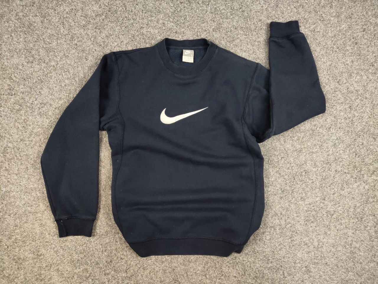 Nike Vintage 90's Nike Center Swoosh Women's Crewneck Sweatshirt Size M / US 6-8 / IT 42-44 - 14 Thumbnail