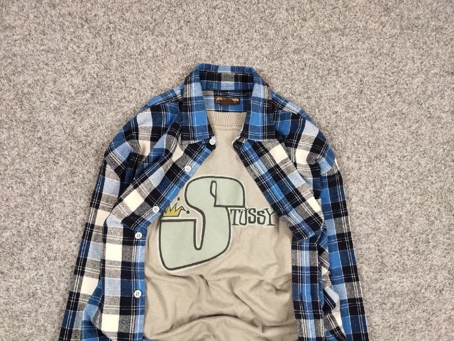 Flannel Vintage Flannel Shirt Travis Scott Style Streetwear Hype Size US L / EU 52-54 / 3 - 4 Thumbnail