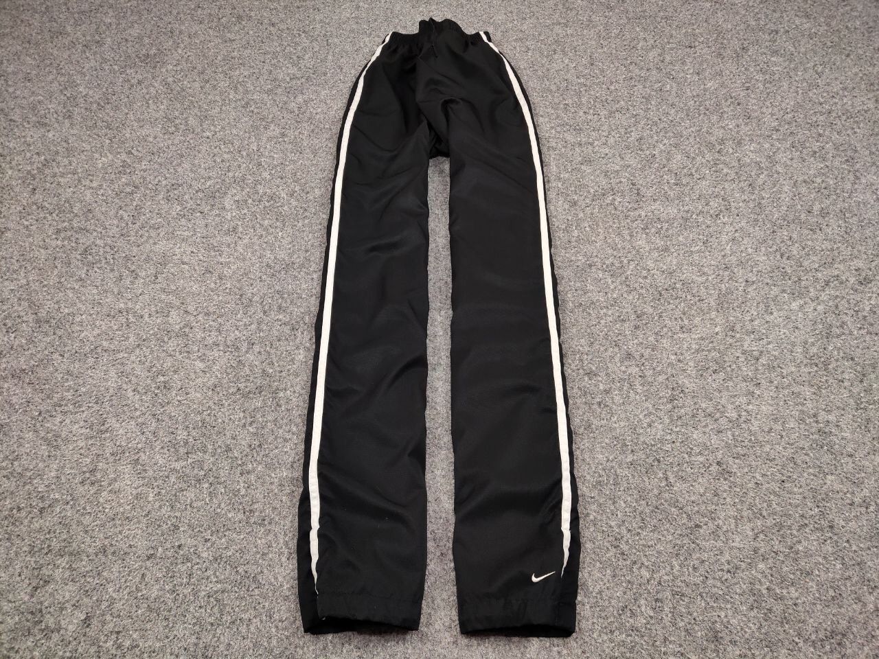 Nike Vintage Nike Swoosh Track Black Jogger Pants Travis Scott Size US 30 / EU 46 - 2 Thumbnail