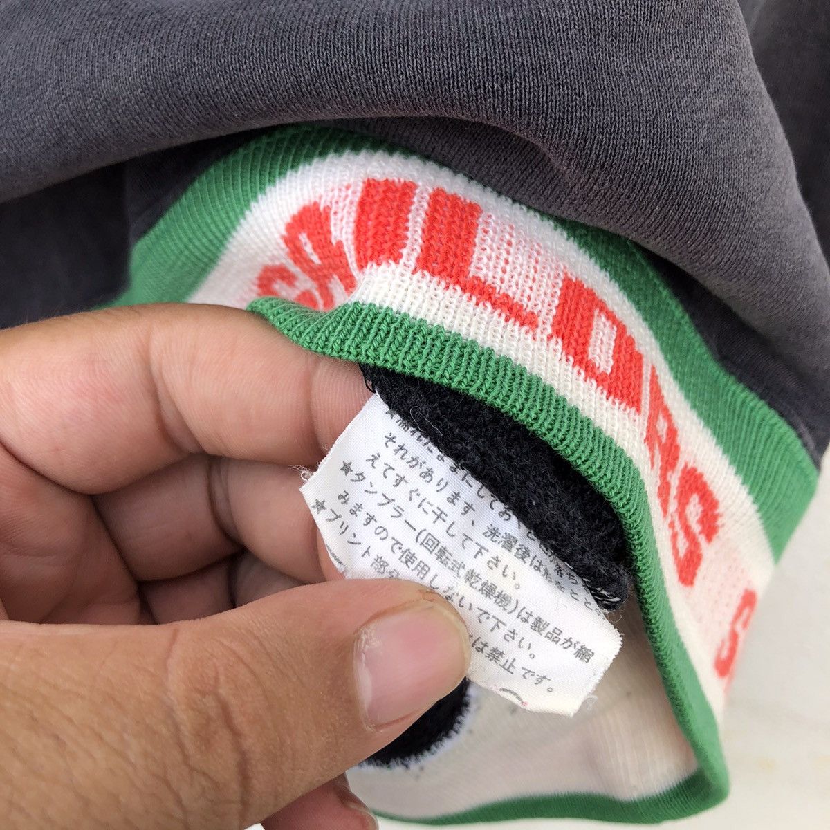 Japanese Brand VINTAGE CREWNECK SAILORS SIDE TAPE DESIGN Size US M / EU 48-50 / 2 - 14 Thumbnail