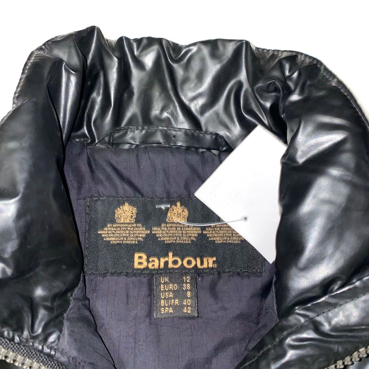 Barbour × Vintage Barbour Women’s Vest Gilet in Black / 8 Size M / US 6-8 / IT 42-44 - 4 Thumbnail