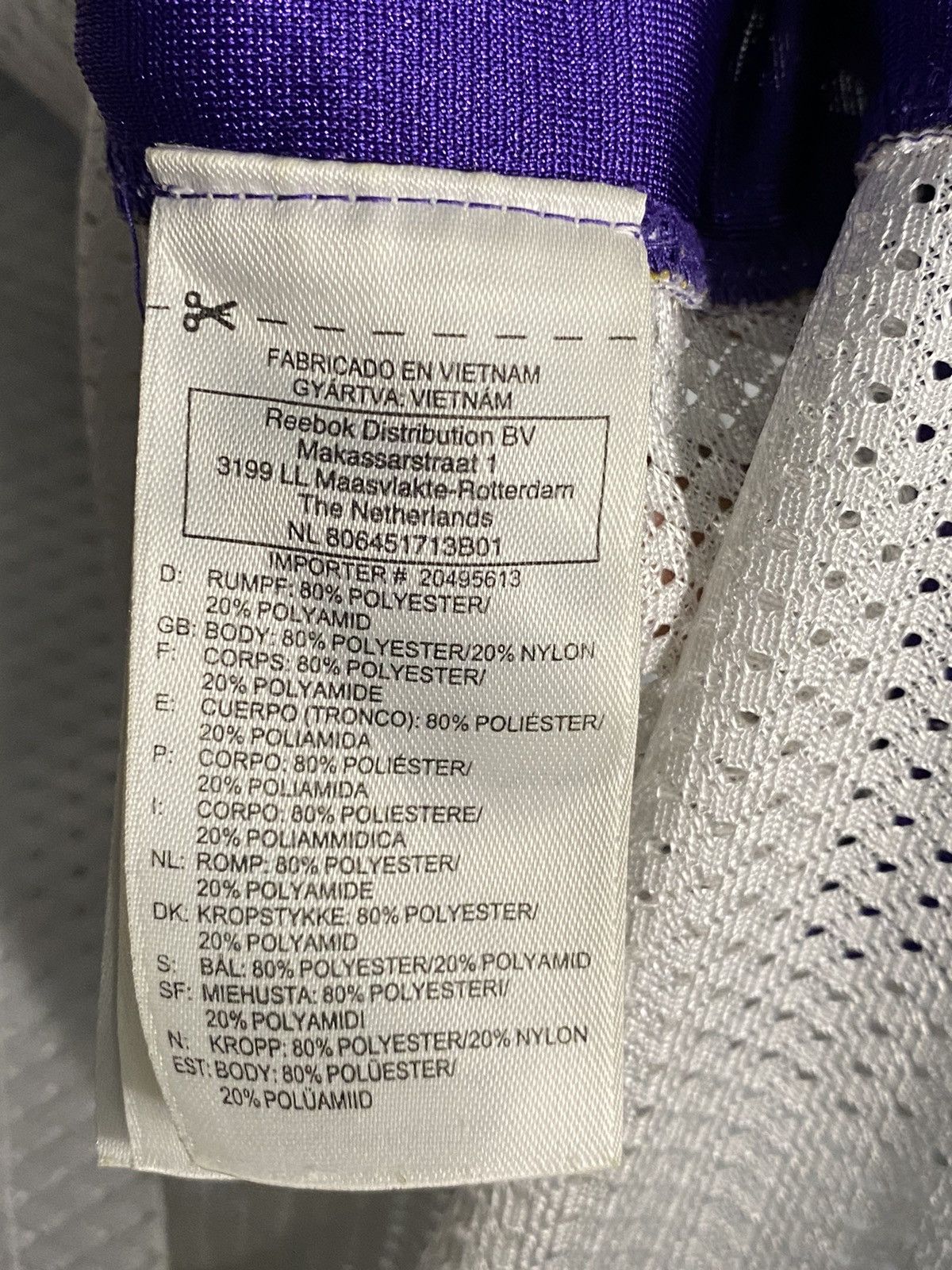 NFL × Reebok Vintage Minnesota Vikings Reebok NFL Jersey /82 Williamson Size US S / EU 44-46 / 1 - 9 Thumbnail