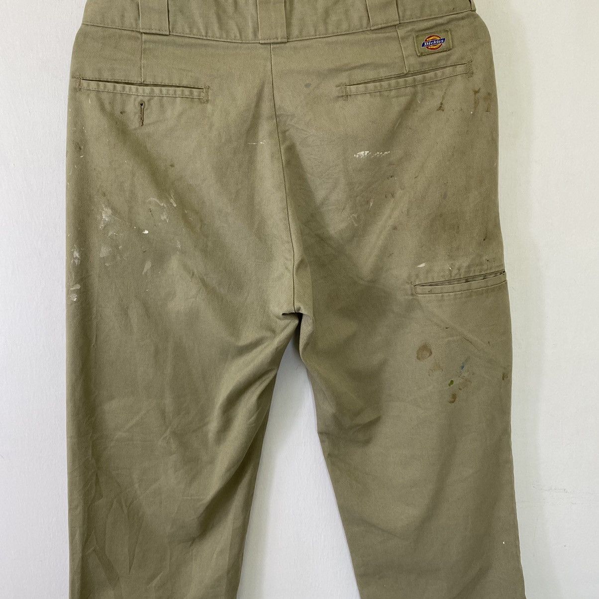 Dickies Vintage Dickies Splash Paint Baggy Double Knee Pant Size US 33 - 9 Thumbnail