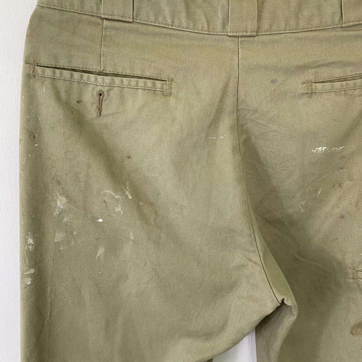 Dickies Vintage Dickies Splash Paint Baggy Double Knee Pant Size US 33 - 11 Thumbnail