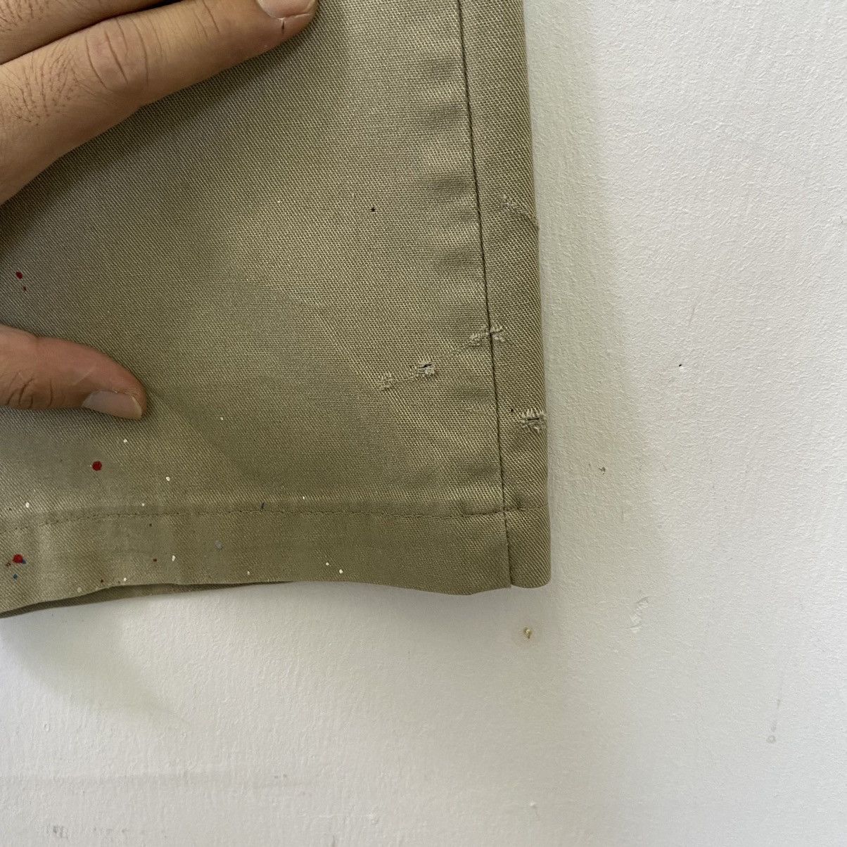 Dickies Vintage Dickies Splash Paint Baggy Double Knee Pant Size US 33 - 17 Thumbnail