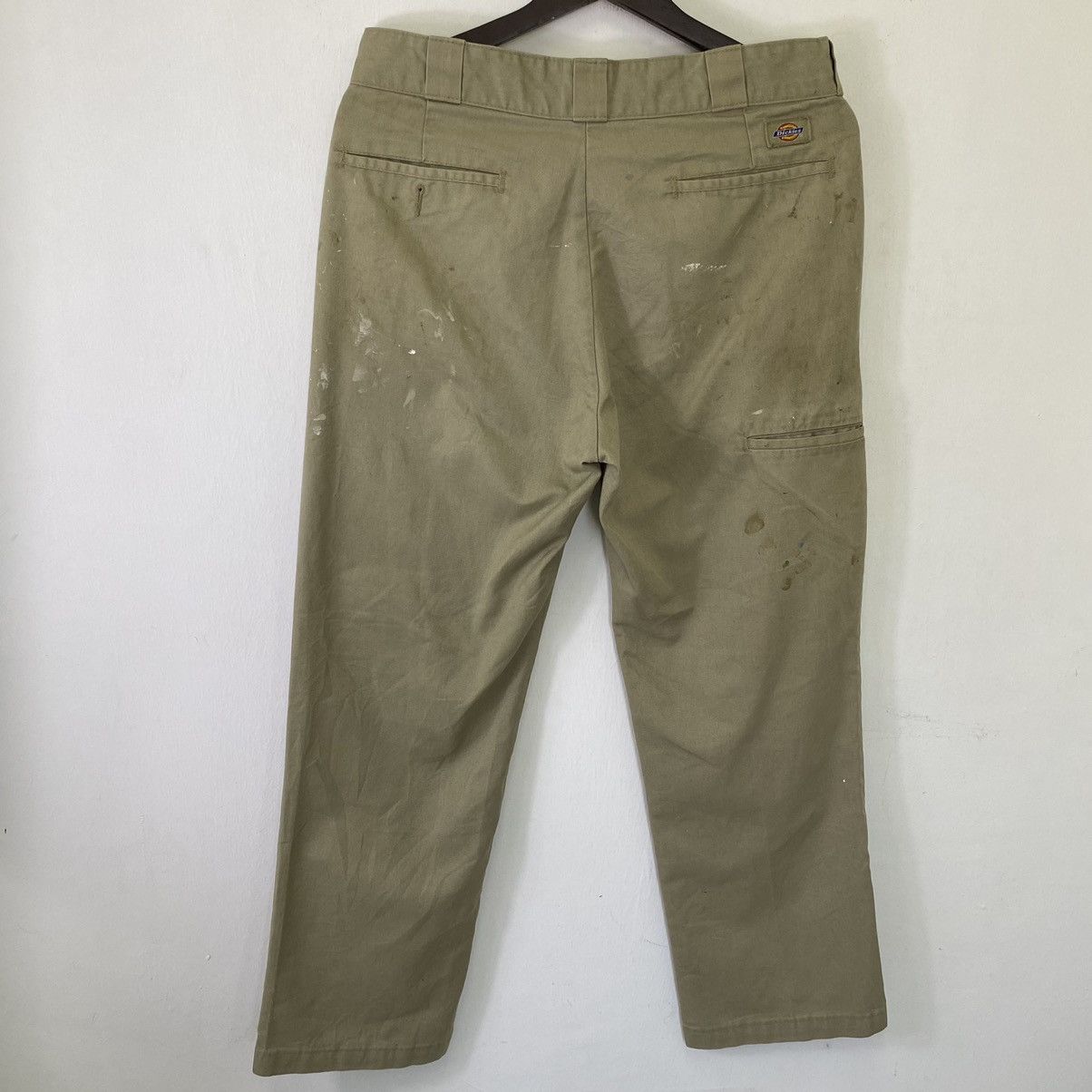 Dickies Vintage Dickies Splash Paint Baggy Double Knee Pant Size US 33 - 8 Thumbnail