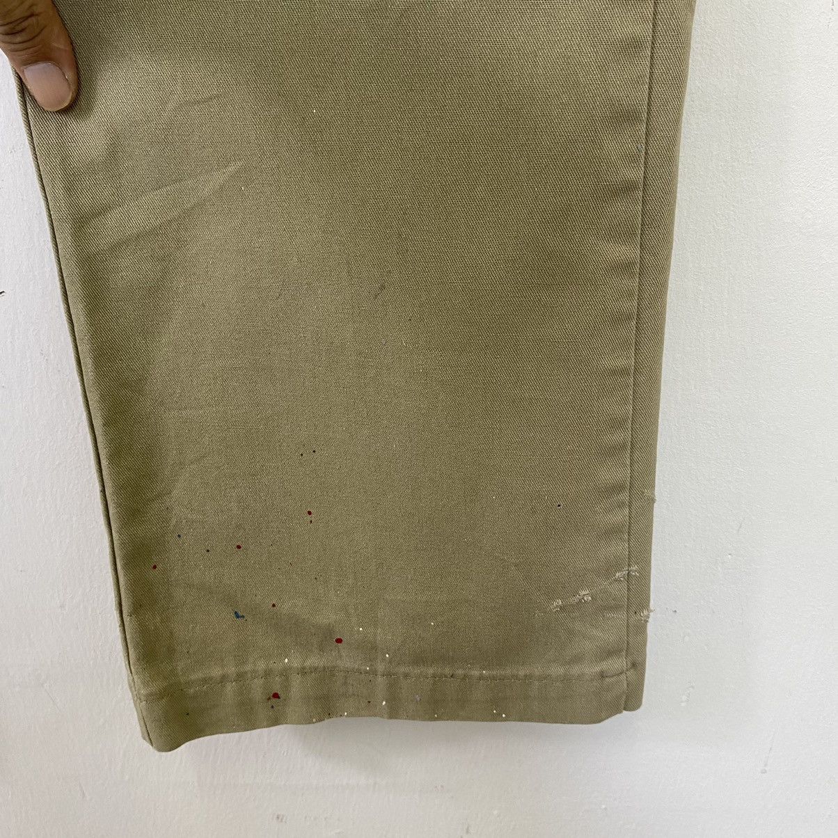 Dickies Vintage Dickies Splash Paint Baggy Double Knee Pant Size US 33 - 6 Thumbnail