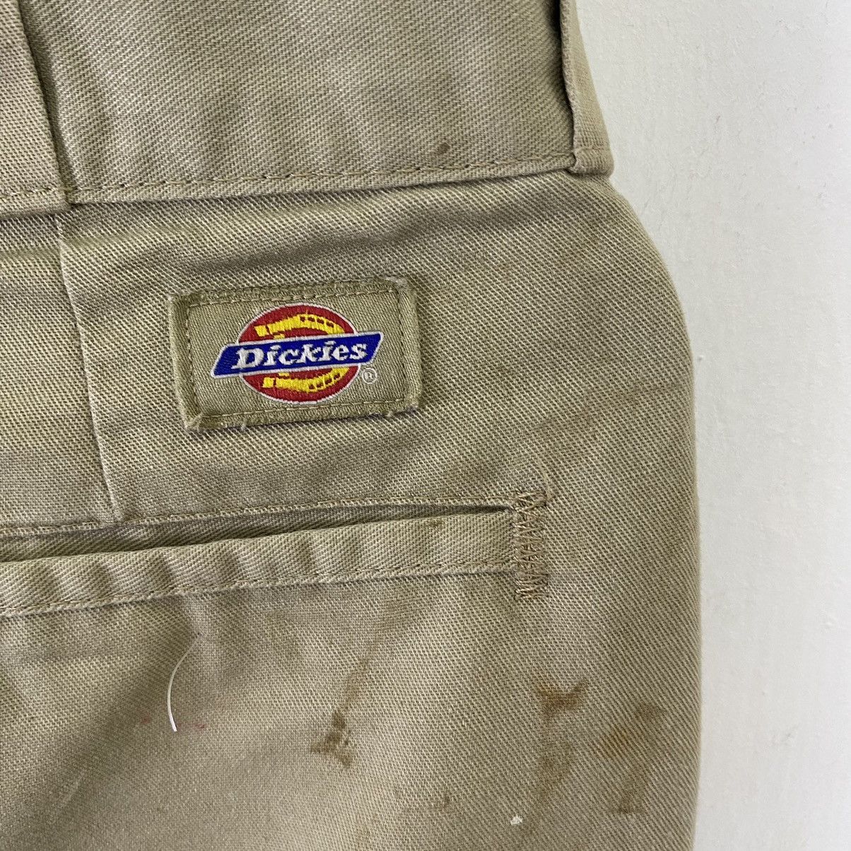 Dickies Vintage Dickies Splash Paint Baggy Double Knee Pant Size US 33 - 12 Thumbnail