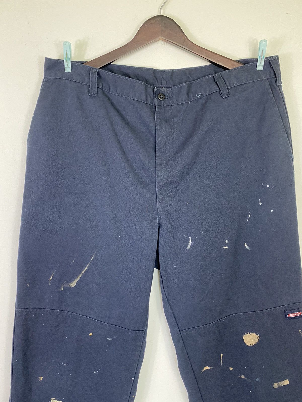 Dickies × Vintage OFFER🔥Vintage Splash Paint Dickies Baggy Double Knee Pant Size US 38 / EU 54 - 2 Thumbnail