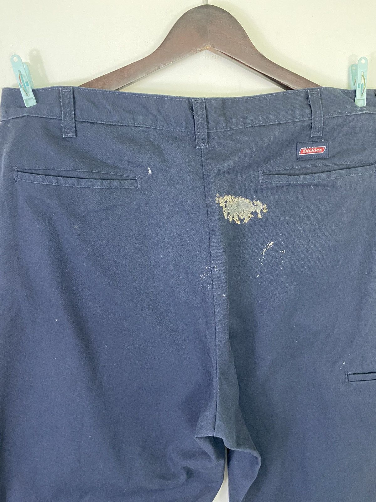 Dickies × Vintage OFFER🔥Vintage Splash Paint Dickies Baggy Double Knee Pant Size US 38 / EU 54 - 10 Thumbnail