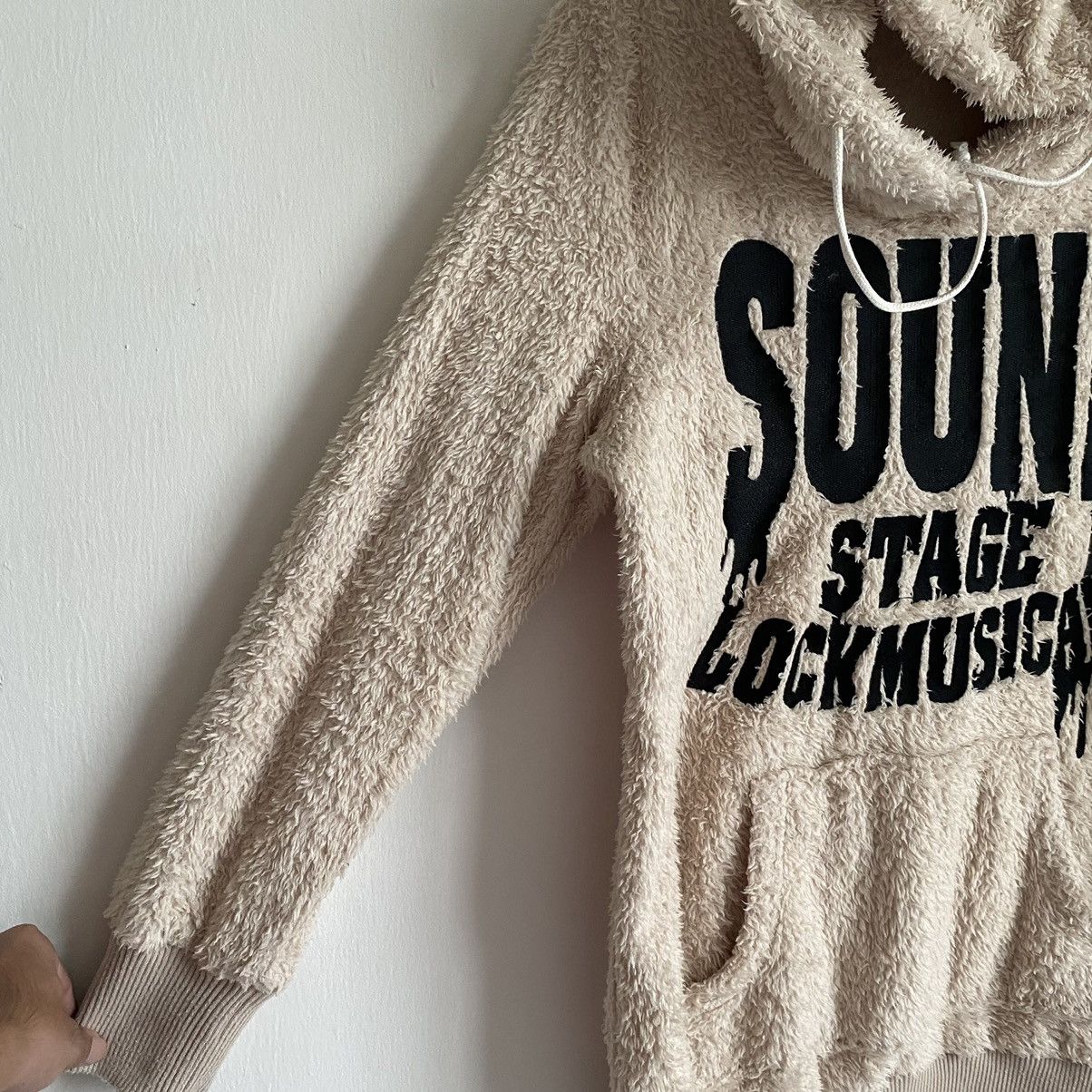 Japanese Brand × Vintage OFFER🔥Vintage Sherpa Hoodies Sherpa Big Logo Size US M / EU 48-50 / 2 - 4 Thumbnail