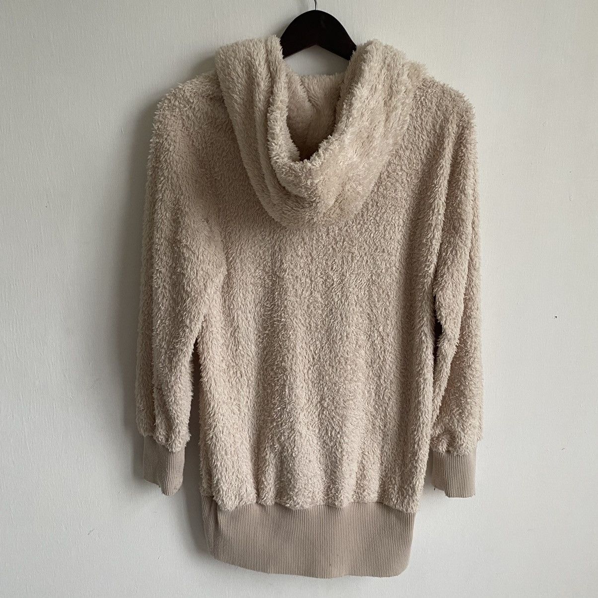 Japanese Brand × Vintage OFFER🔥Vintage Sherpa Hoodies Sherpa Big Logo Size US M / EU 48-50 / 2 - 6 Thumbnail