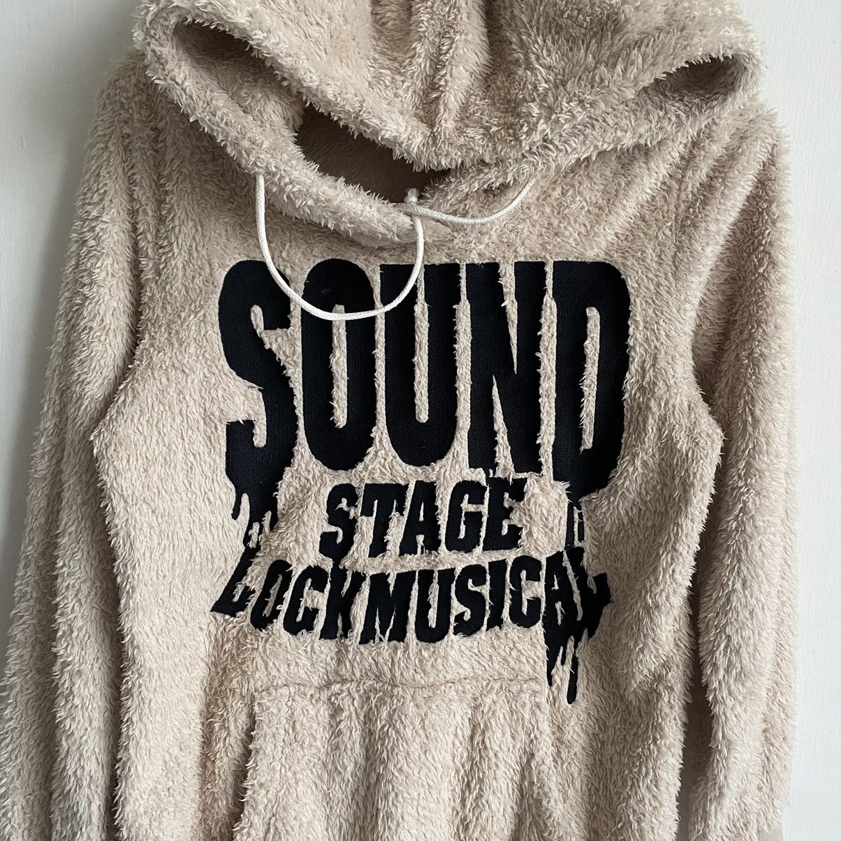 Japanese Brand × Vintage OFFER🔥Vintage Sherpa Hoodies Sherpa Big Logo Size US M / EU 48-50 / 2 - 2 Thumbnail