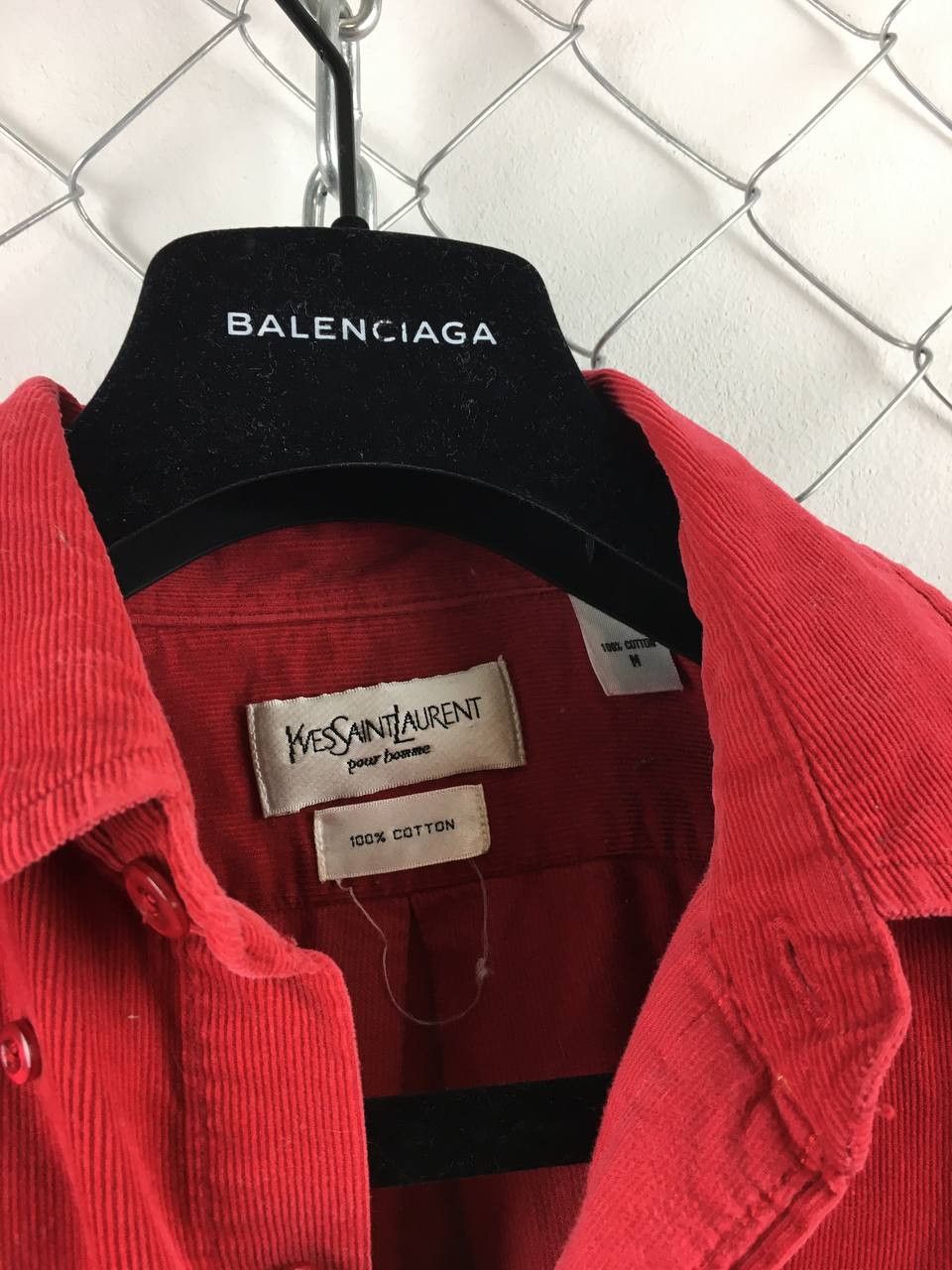 Yves Saint Laurent Yves Saint Lauren Corduroy (velvet shirt ) Size US L / EU 52-54 / 3 - 3 Thumbnail