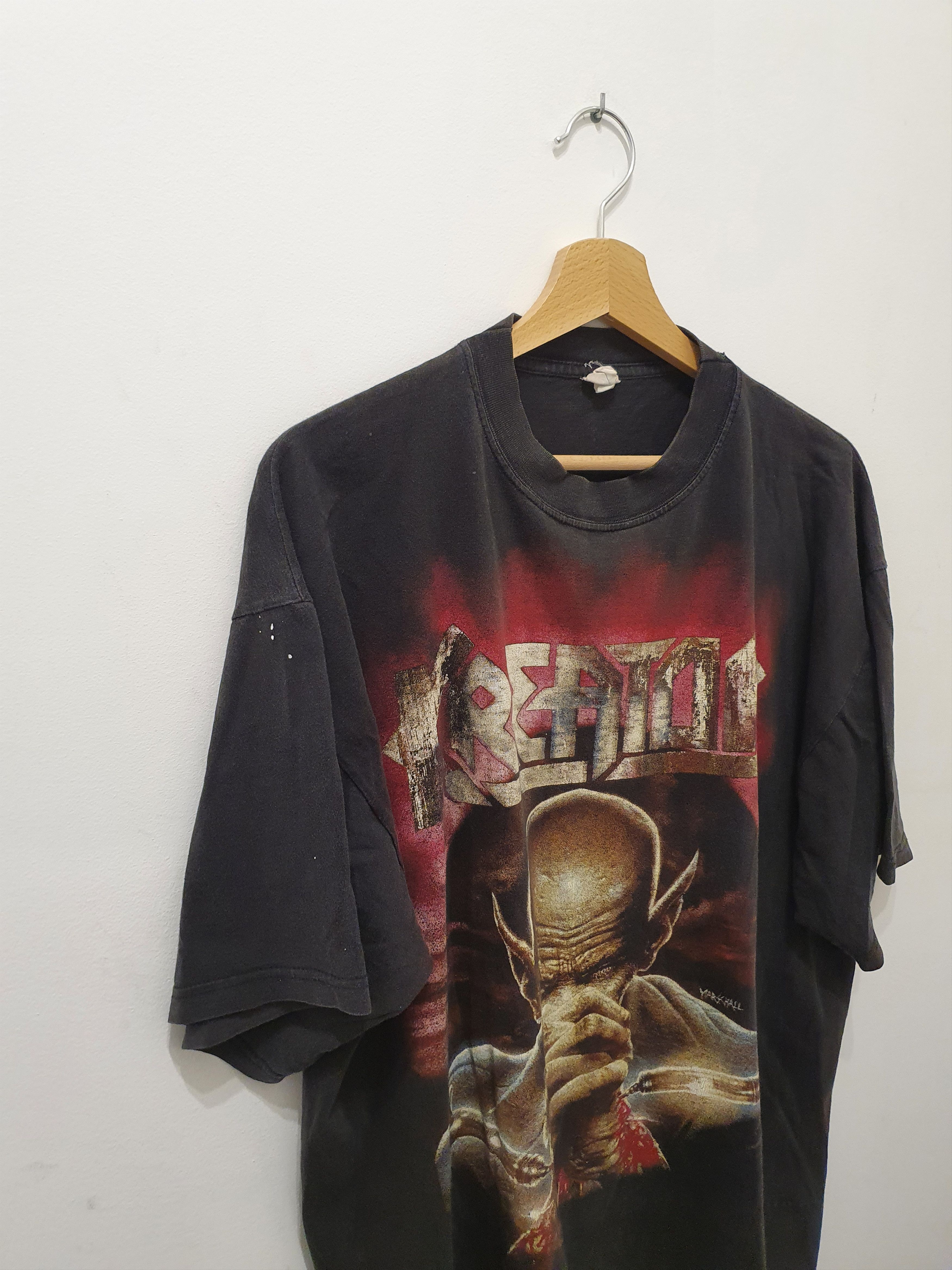 Band Tees Vintage 90s Kreator 1997 outcast tour tee Size US XL / EU 56 / 4 - 3 Thumbnail