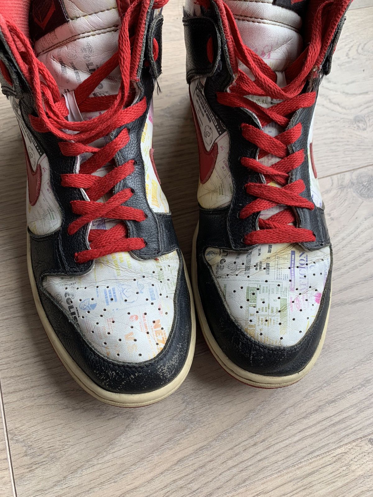 Vintage Nike Dunk High Premium 2006 „Lucha Libre” Size US 8 / EU 41 - 10 Thumbnail