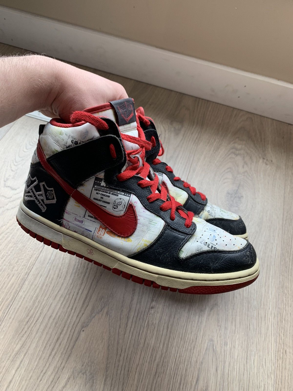 Nike Nike Dunk High Premium 2006 „Lucha Libre” | Grailed