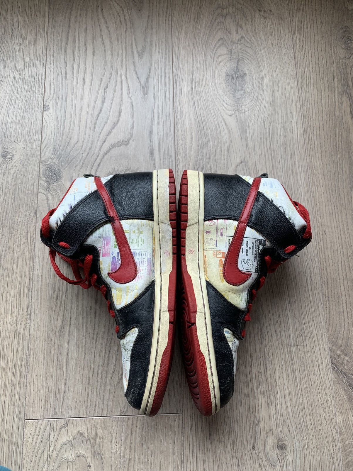 Vintage Nike Dunk High Premium 2006 „Lucha Libre” Size US 8 / EU 41 - 8 Thumbnail