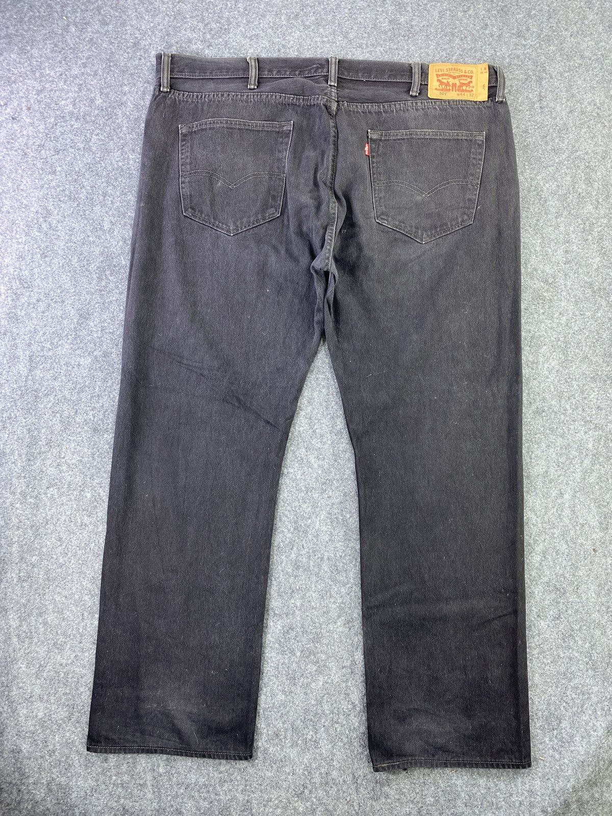Jean × Levi's × Vintage BIG SAIZ VINTAGE LEVIS 501 BLACK JEANS - J019 Size US 44 / EU 60 - 3 Thumbnail