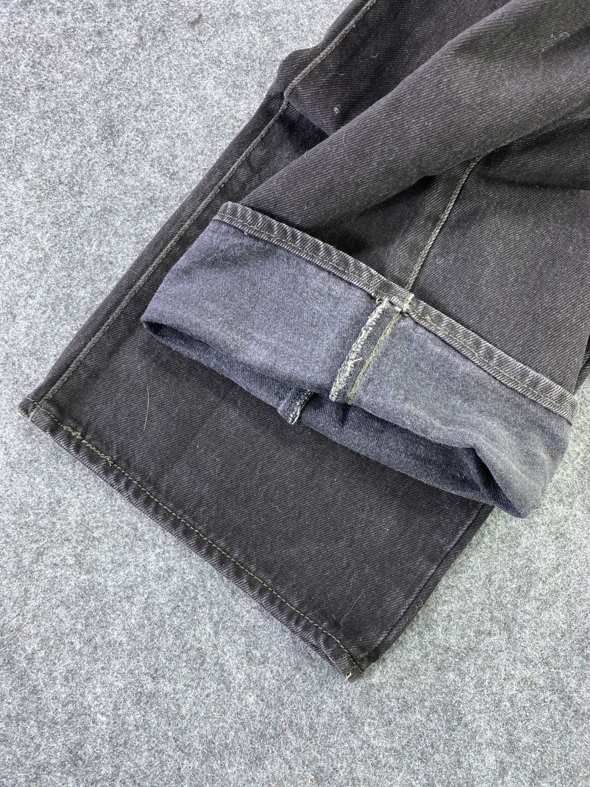 Jean × Levi's × Vintage BIG SAIZ VINTAGE LEVIS 501 BLACK JEANS - J019 Size US 44 / EU 60 - 8 Thumbnail