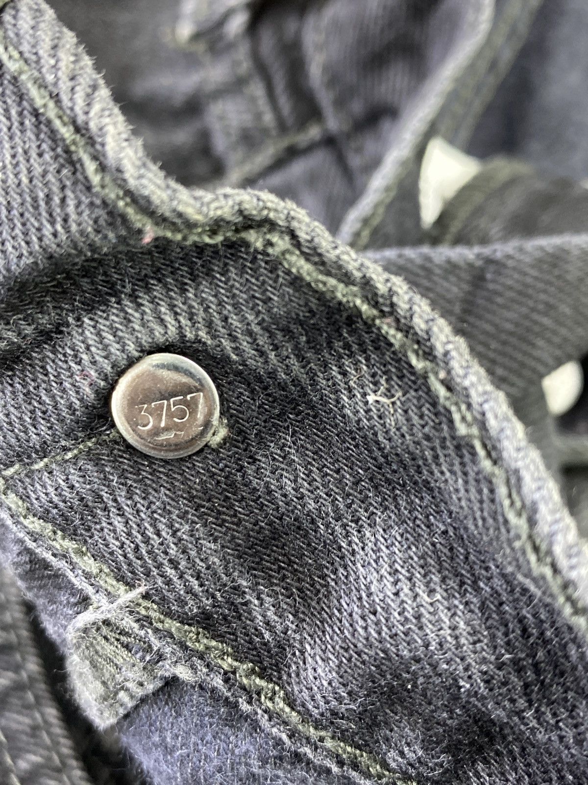 Jean × Levi's × Vintage BIG SAIZ VINTAGE LEVIS 501 BLACK JEANS - J019 Size US 44 / EU 60 - 6 Thumbnail