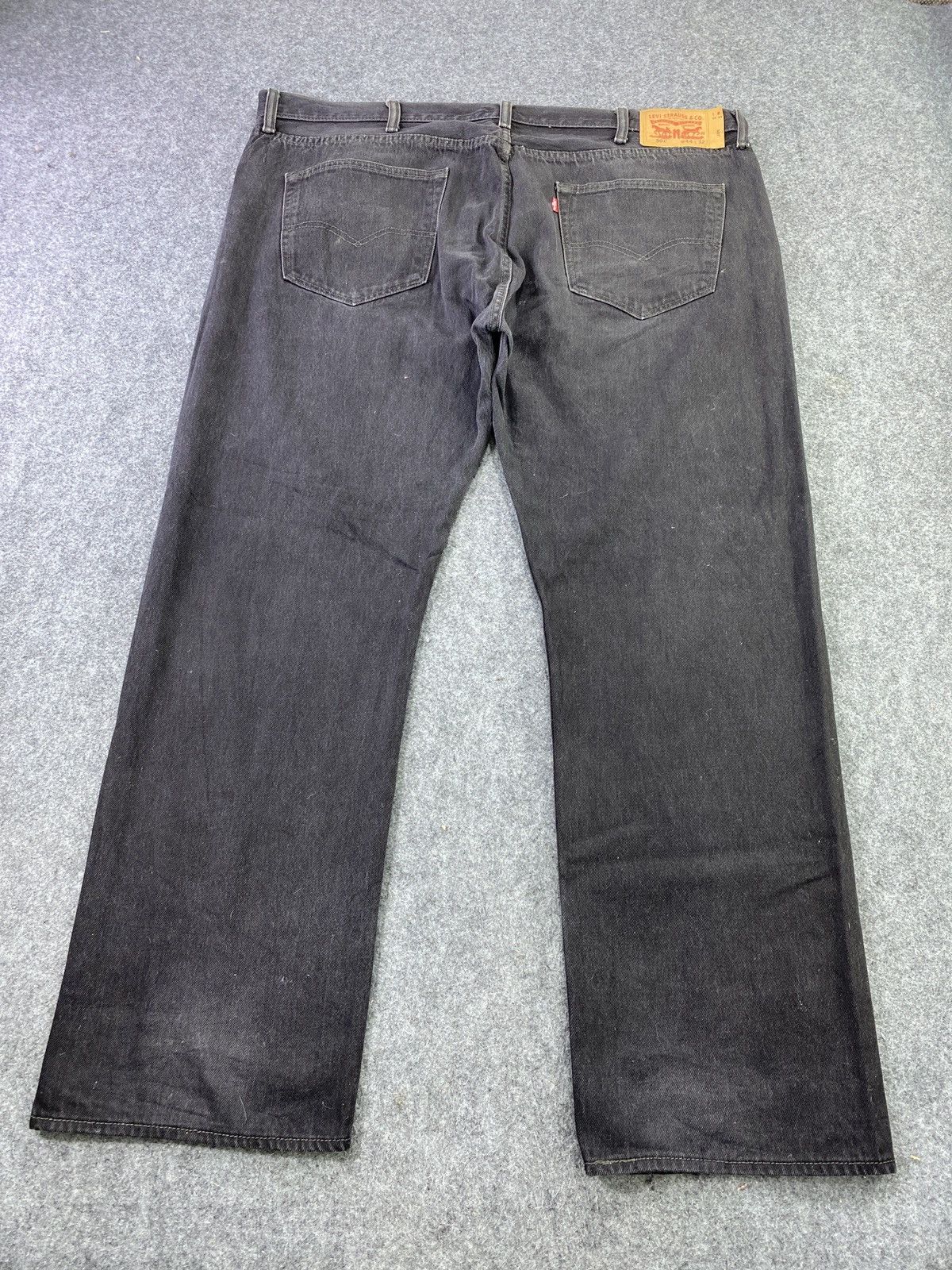 Jean × Levi's × Vintage BIG SAIZ VINTAGE LEVIS 501 BLACK JEANS - J019 Size US 44 / EU 60 - 4 Thumbnail