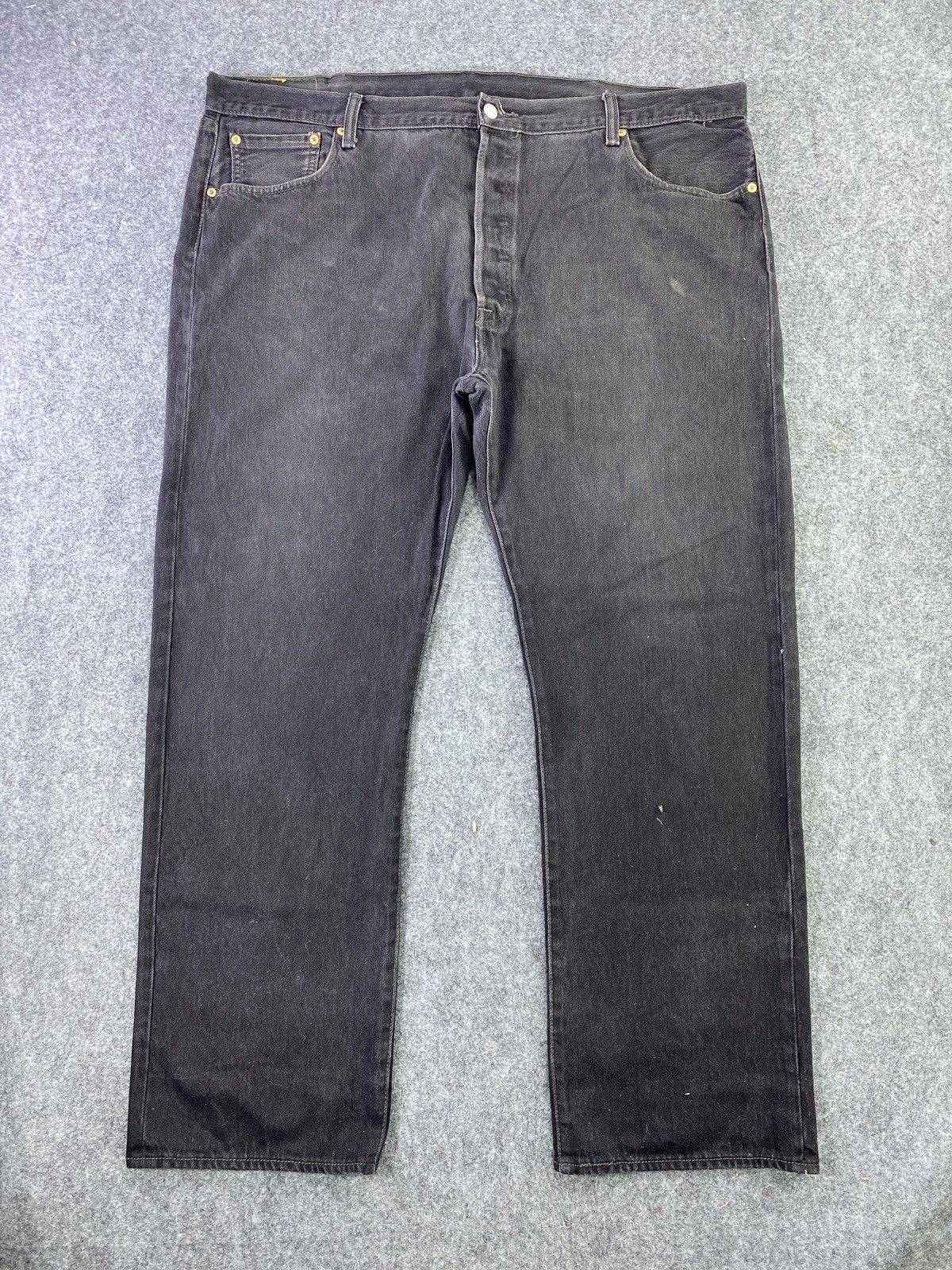 Jean × Levi's × Vintage BIG SAIZ VINTAGE LEVIS 501 BLACK JEANS - J019 Size US 44 / EU 60 - 1 Thumbnail