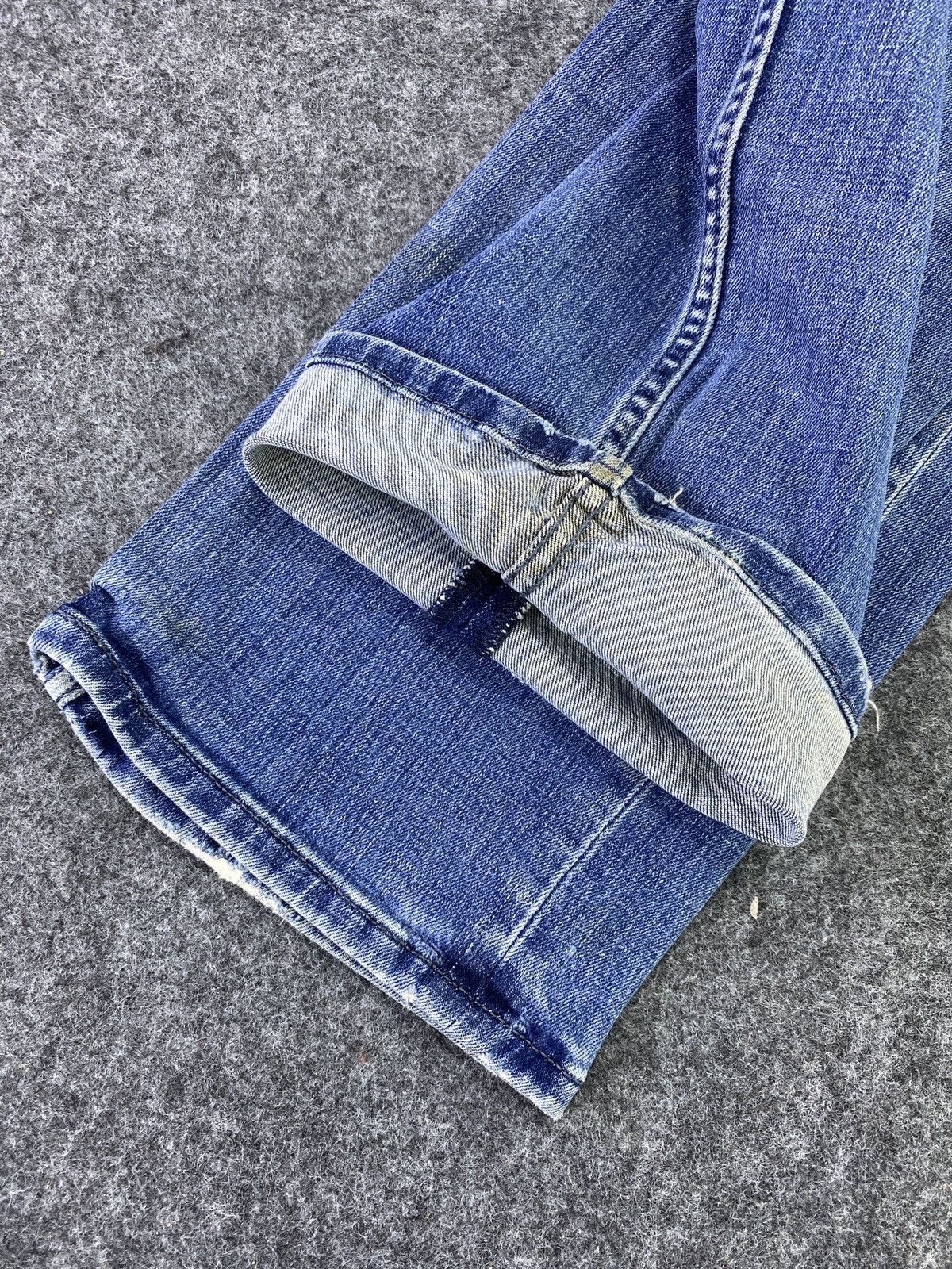 Jean × Levi's × Vintage VINTAGE LEVIS 514 BLUE WASH JEANS- J012 Size US 36 / EU 52 - 8 Thumbnail