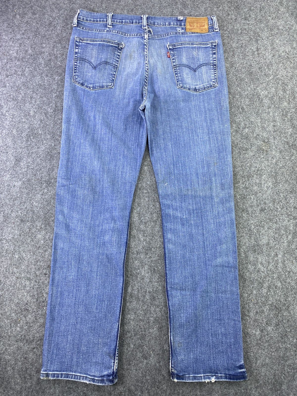 Jean × Levi's × Vintage VINTAGE LEVIS 514 BLUE WASH JEANS- J012 Size US 36 / EU 52 - 3 Thumbnail