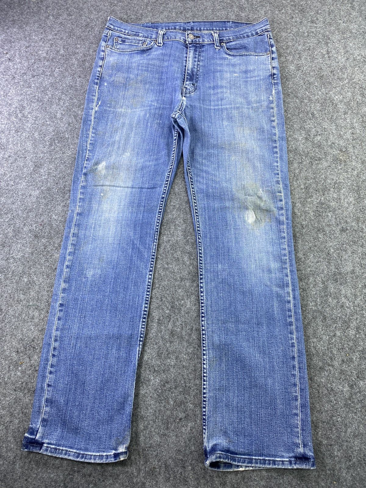 Jean × Levi's × Vintage VINTAGE LEVIS 514 BLUE WASH JEANS- J012 Size US 36 / EU 52 - 2 Thumbnail