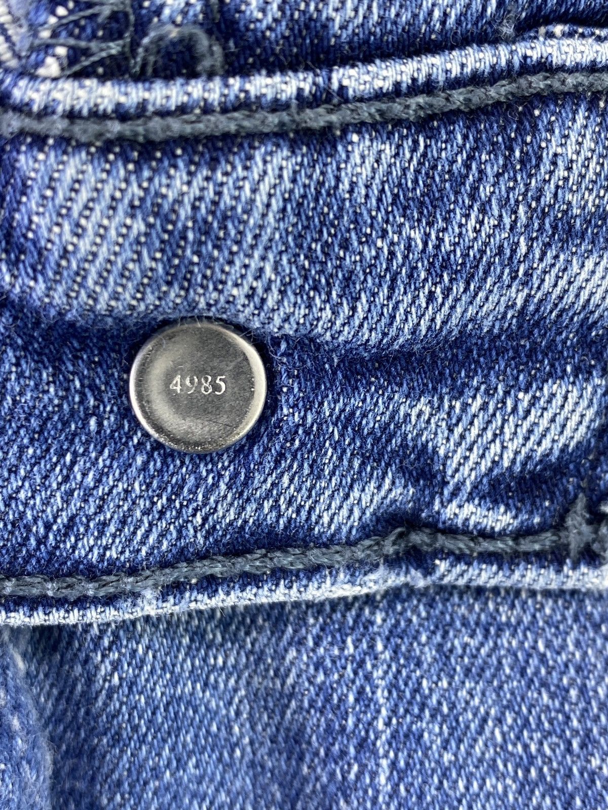 Jean × Levi's × Vintage VINTAGE LEVIS 514 BLUE WASH JEANS- J012 Size US 36 / EU 52 - 6 Thumbnail