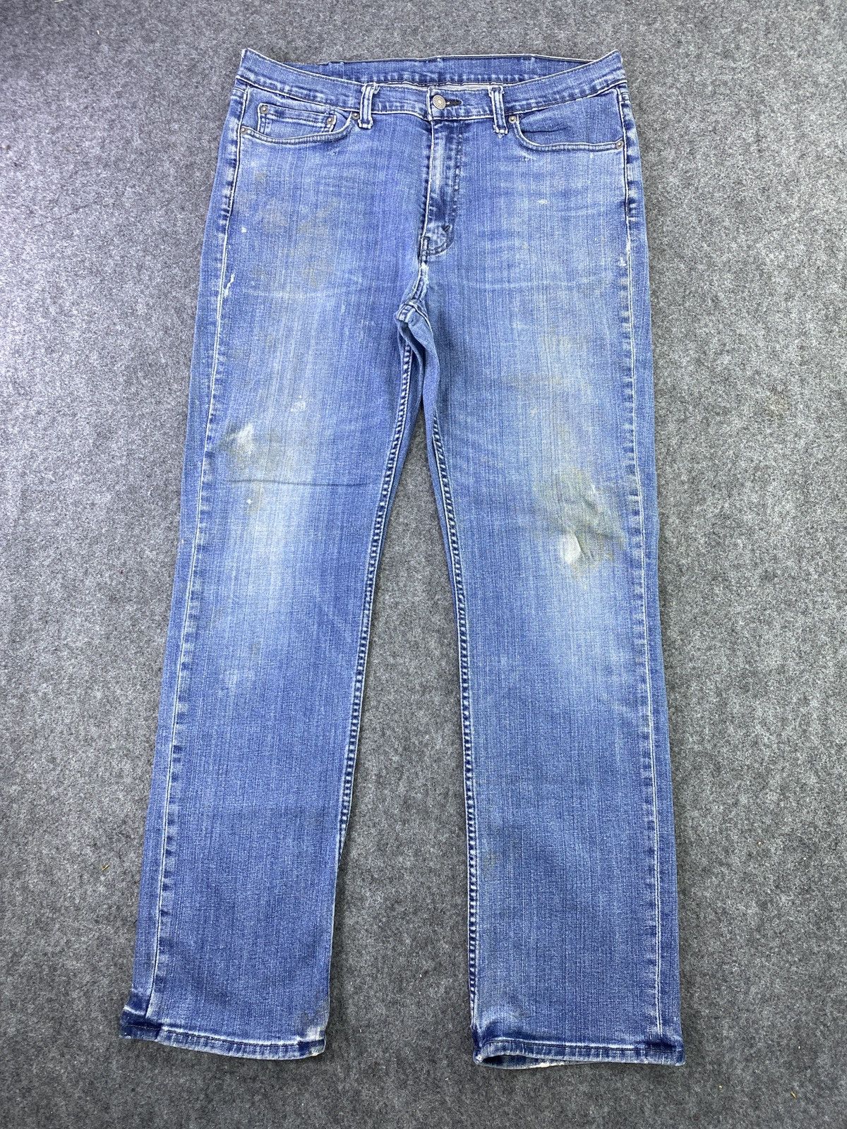 Jean × Levi's × Vintage VINTAGE LEVIS 514 BLUE WASH JEANS- J012 Size US 36 / EU 52 - 1 Thumbnail
