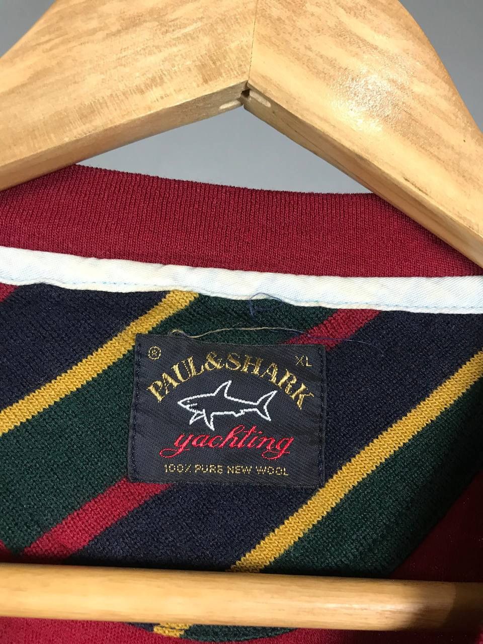 Paul & Shark Paul & Shark luxury wool vintage sweatshirt Size US XL / EU 56 / 4 - 4 Thumbnail
