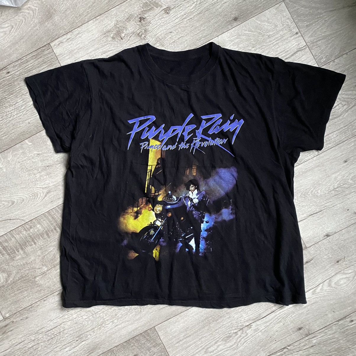 Band Tees VINTAGE PRINCE PURPLE RAIN BOXY CRAZY PRINT T SHIRT Size US XL / EU 56 / 4 - 1 Thumbnail