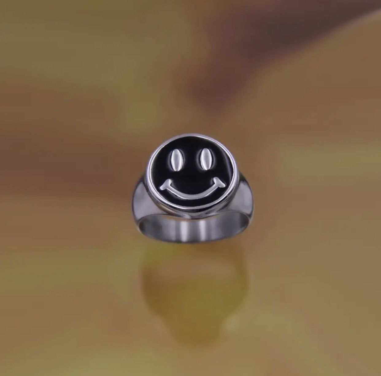 Vintage Streetwear Goth Punk Alternative Ring Chrome Silver l Drip ...