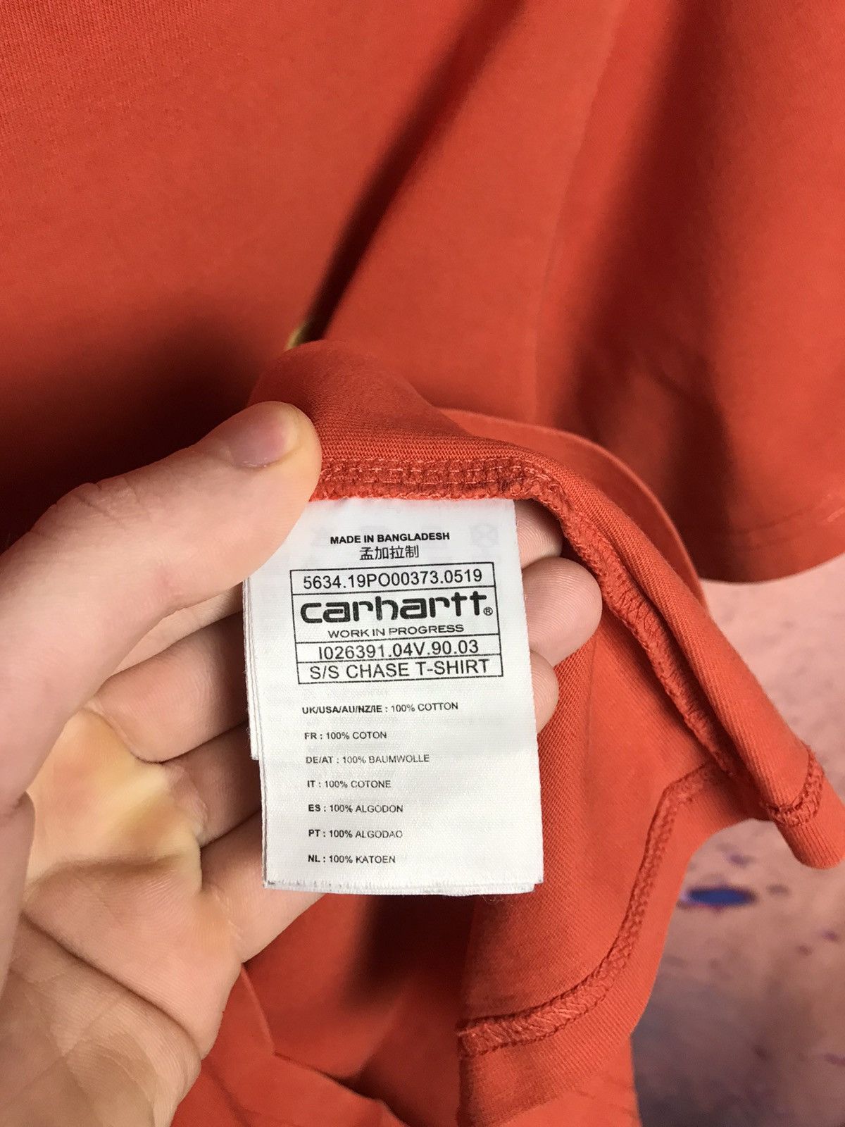 Carhartt × Vintage Vintage Carhartt streetwear tee Size US M / EU 48-50 / 2 - 6 Thumbnail