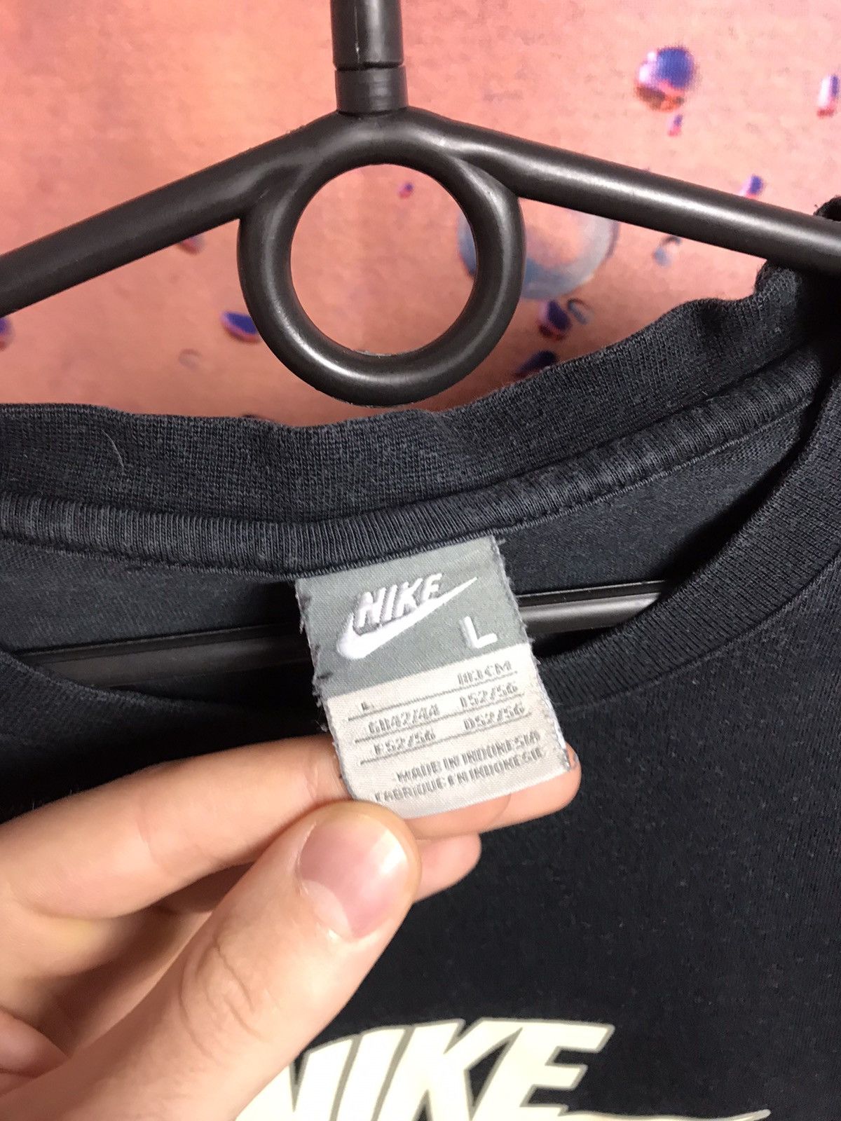 Nike × Vintage Vintage Nike centre logo streetwear tee Size US M / EU 48-50 / 2 - 4 Thumbnail