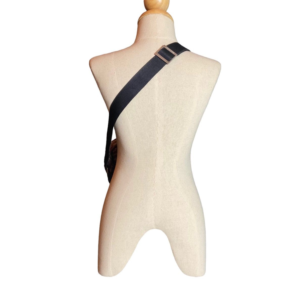 Vivienne Westwood Vivienne Westwood Genuine Leather Canvas Shoulder Bag Size ONE SIZE - 6 Thumbnail